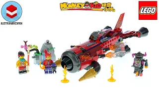 Lego Monkie Kid 80019 Red Son´s Inferno Jet - Lego Speed Build Review