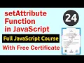 setAttribute Function in JavaScript