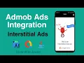 How To Implement Admob Interstitial Ads Android Studio Admob Interstitial Ads Code With Jawad