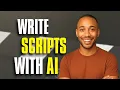How To Write A Killer Script That Keeps Viewers Hooked