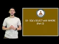 Oracle APEX Tutorial 19 - SQL s SELECT with WHERE Part 2