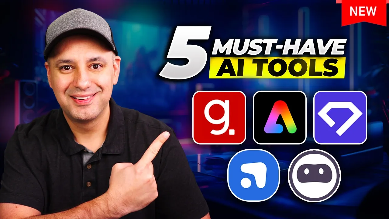 Outline Video 5 Must-Have AI Tools for Businesses and Marketers