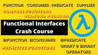 Functional Interface Lambda Expression in Java Primitive Compose functions Diamond problem