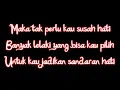 Alif Satar - Lelaki Seperti Aku (Lirik)