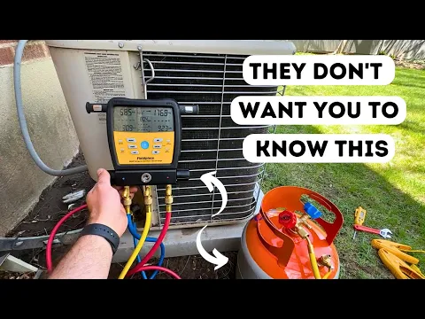 Download MP3 How To Add Freon / Refrigerant To Your Air Conditioner