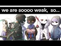 nm nice answer you re UndertaleAU funny meme bad guys sans