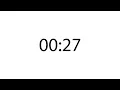 Professional 27 second timer