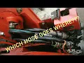 KUBOTA FRONT END LOADER WHICH HOSE GOES WHERE