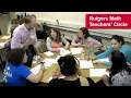 Rutgers Math Teachers Circle