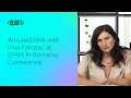#InsideEPAM with Irina Fefceac at EPAM.AI Romania Conference