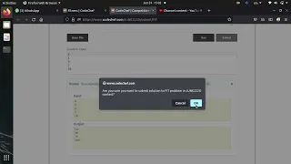 Fitness Problem Code FIT