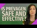 Is prevagen safe and effective