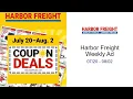 Harbor Freight Weekly Ad -