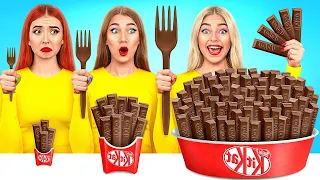 Big, Medium and Small Plate Challenge | Amazing Kitchen Recipes by Trend DO Challenge