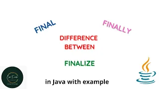 final finally finalize in java difference between final finally and finalize Code eureka