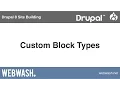 Drupal 8 Site Building 6 5 Custom Block Types