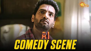 a1 comedy scene santhanam redin kingsley tamil movie adithya tv