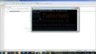Java Lesson 2 First Java Program Urdu Hindi Tutorial www PakTutorials tk