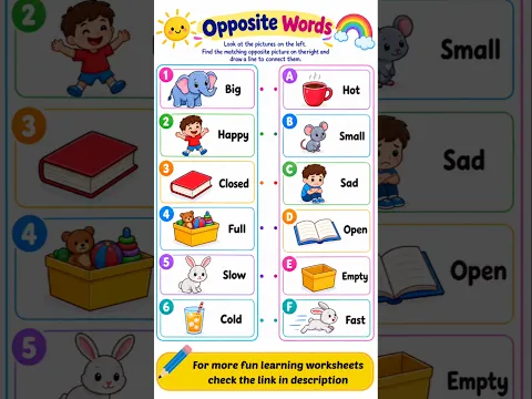 Preschool Worksheet | Educational video | Kids Learning Video | worksheet for kids #educationalvideo