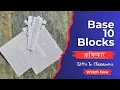TLMs To Classroom - Base 10 BLock