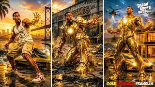 Franklin Became GIANT GOLDEN & GREEN HULKBUSTER In GTA 5 !