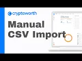 Manual CSV Import Guide