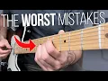 The WORST GUITAR PRACTICE MISTAKES (And How To Fix Them!)