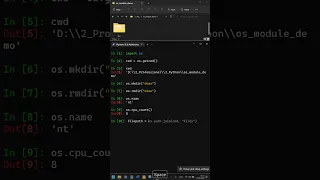 Python OS Module All important Methods