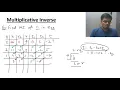 Multiplicative Inverse in cryptography