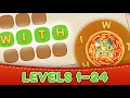 Word Pizza Levels 1 - 24 Answers