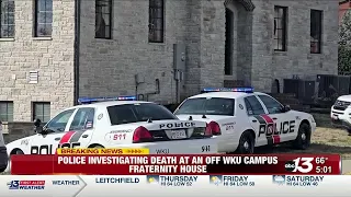 Police investigating death at an off WKU campus fraternity house