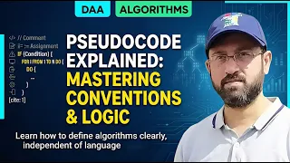 How to Write Pseudocode for Algorithms DAA Data Structures