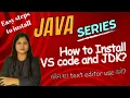 Installation of VS code Java series Lecture 2 Padho Engineering