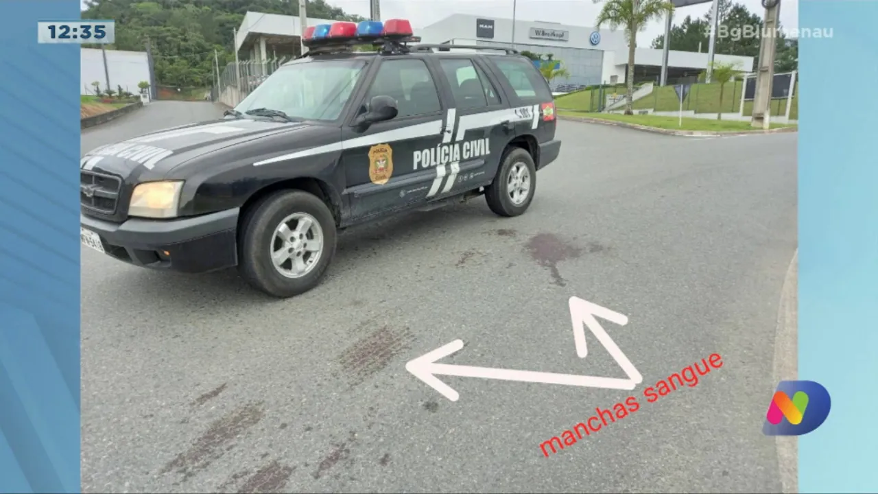 Homem é espancado em Blumenau enquanto caminhava