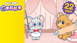 Jerry's Busy School Day 🎒 | Every Episode of Tom & Jerry Gokko | Boomerang
