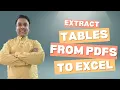 Extract Tables from PDF to Excel Using Python and Camelot Step-by-Step Guide with Code