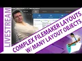FileMaker Pro - Working in a complex layout with large amount of layout objects
