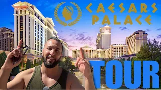 Caesar s Palace Hotel Casino Las Vegas FULL TOUR Pools Rooms Gym Restaurants Amenities