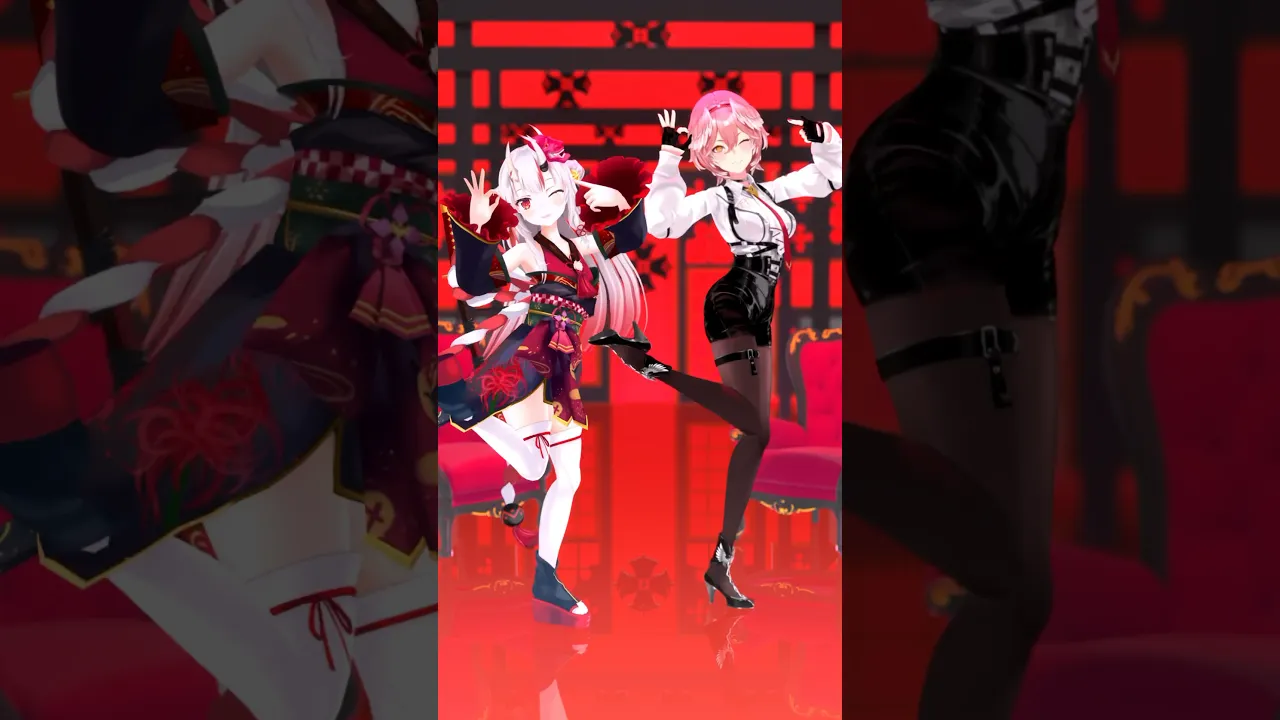 おにかんで #魔眼ウインク 踊ってみた♪ #shorts