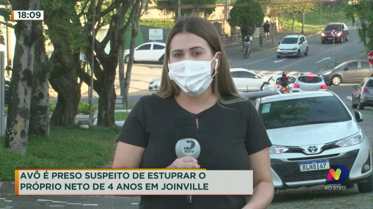 Avô é preso suspeito de estuprar o próprio neto de 4 anos em Joinville