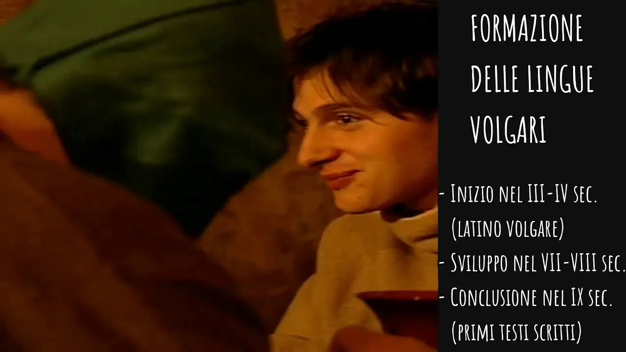 Origini della lingua italiana - 1. Dal latino alle lingue romanze