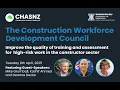 CHASNZ Webinar The Construction Workforce Development Council