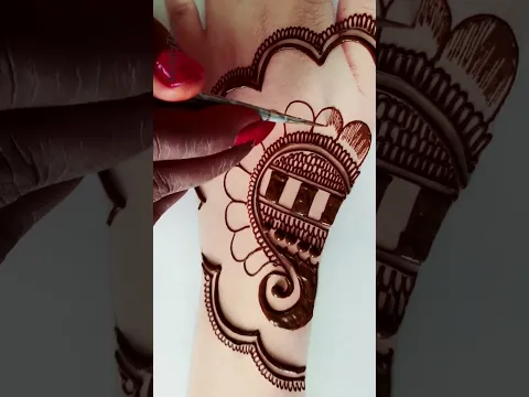 Must watch This Beautiful Mehndi Design #mehndi #mehndidesign #henna