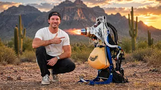 I Built A Jet Turbine Paramotor!