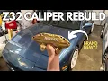 Nissan 300ZX Z32 Brake Caliper Rebuild The Right Way