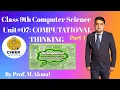 Class 9th Computer Science U COMPUTATIONAL THINKING DECOMPOSITION