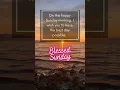 Happy Sunday Sunday Wishes Status