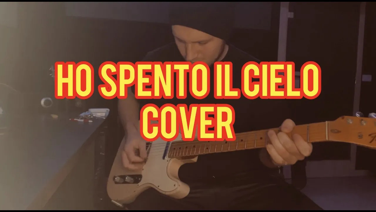 HO SPENTO IL CIELO - Rkomi Feat.Tommaso Paradiso - Guitar Cover