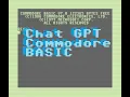 Commodore 128 BASIC with ChatGPT Episode 2023 001