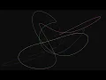 neon harmonograph orbital paths 3d